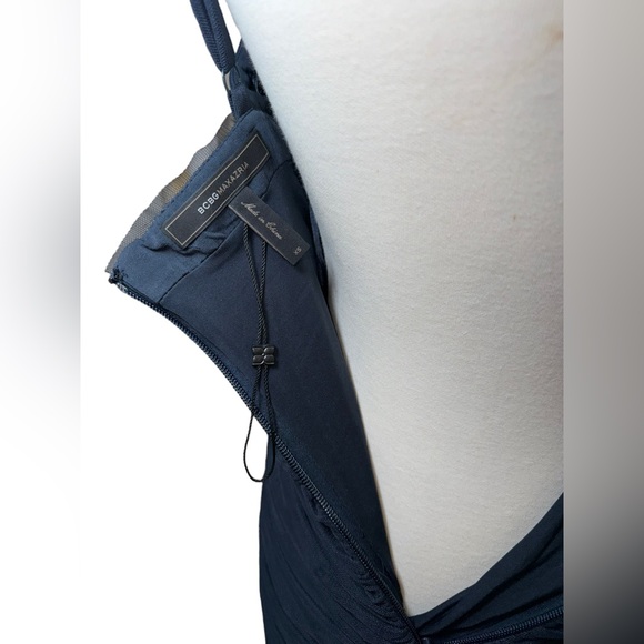 BCBG maxazria size XS ruched dress one shoulder - Picture 8 of 11